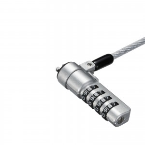 スロット標準＆Nano対応セキュリティワイヤー ダイヤル錠 SL-92 5個 スロット標準＆nano対応セキュリティワイヤー（ダイヤル錠
