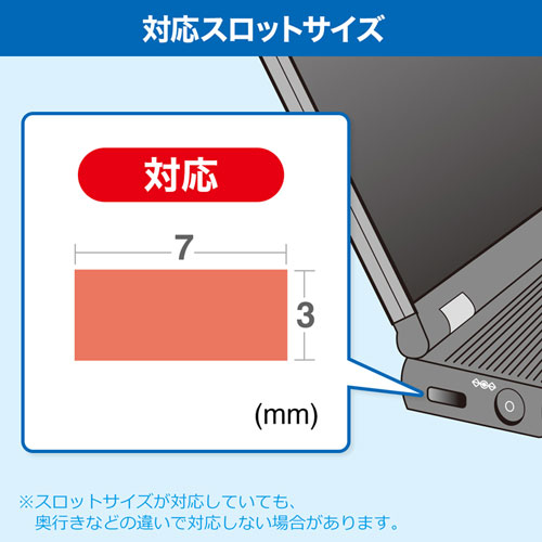 Chromebook対応】セキュリティ ワイヤー 超小型 SLE-25Sの販売商品