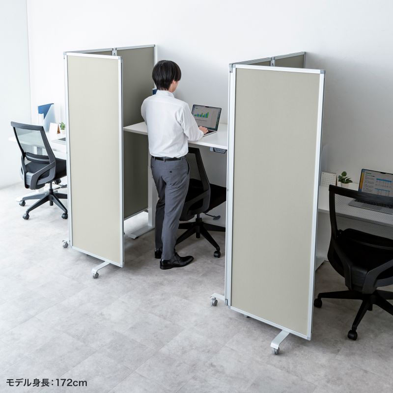 3�A���p�[�e�B�V���� ��180cm ����180cm �N���X�^�C�v �O���[ �Ԏd�؂� �ډB�� �~�[�e�B���O ��c�� �L���X�^�[