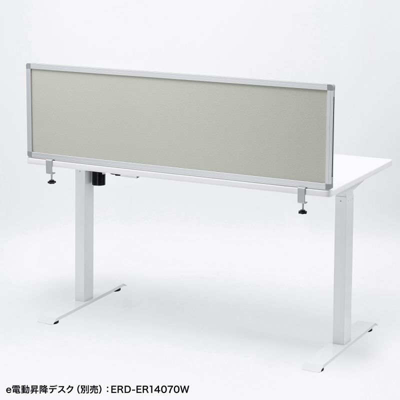 �f�X�N�g�b�v�p�l�� �f�X�N�p�[�e�[�V���� W1400�~H400 �N���X�^�C�v �N�����v�� �O���[