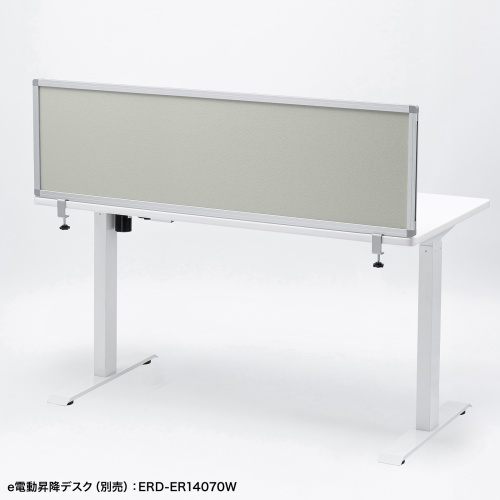 �f�X�N�g�b�v�p�l�� �f�X�N�p�[�e�[�V���� W1400�~H400 �N���X�^�C�v �N�����v�� �O���[