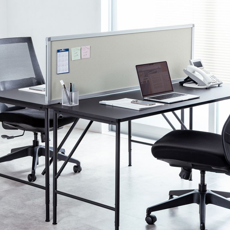 �f�X�N�g�b�v�p�l�� �f�X�N�p�[�e�[�V���� W1400�~H400 �N���X�^�C�v �N�����v�� �O���[