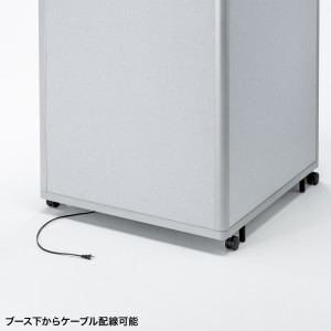 集中ブース 集中ボックス セミクローズ型ワークブース