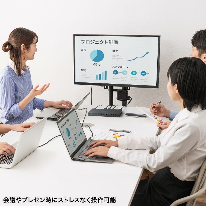 HDMI�ؑ֊� 4����1�o�� �V�[�����X�ؑ� �����R���t 4K30Hz �蓮 �����֑ؑΉ�