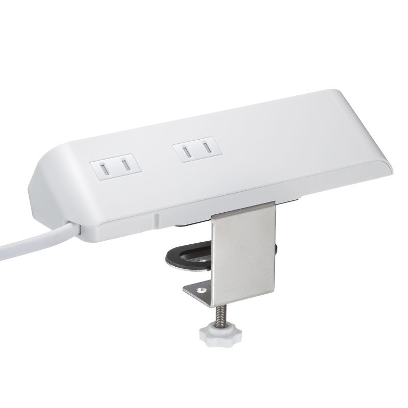 �d���^�b�v USB�[�d AC4�� USB PD65W�Ή� USB-A���� 2m �N�����v�Œ� �z���C�g