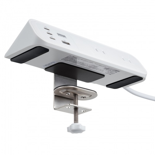 �d���^�b�v USB�[�d AC4�� USB PD65W�Ή� USB-A���� 2m �N�����v�Œ� �z���C�g