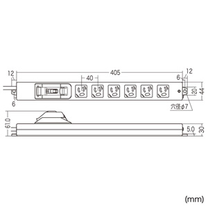 電源タップ ブレーカー TAP-BR36A-5の販売商品 |通販ならサンワダイレクト