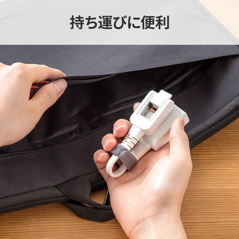 ���o�C���^�b�v �����R�[�h �}�C�N���^�b�v 2�� 0.1m �z���C�g