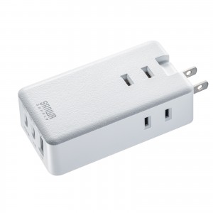 �d���^�b�v ���o�C���^�b�v AC�~3�� Type-C�~2 A�~1 USB PD33W �z���C�g