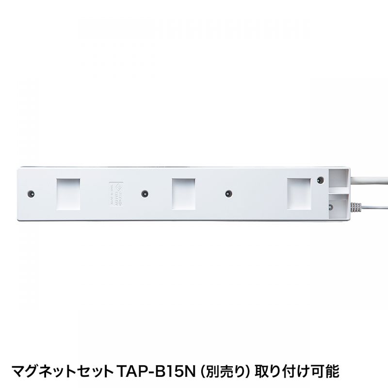 電源タップ（タイマー付き・3P・6個口・3m） TAP-RT1