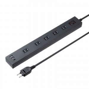 【断捨離価格！】TWF 304 チン＆ディップ器具 電源タップ 10個口 PD20W対応 USB充電ポート付 1m ホワイト の