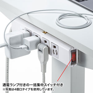 【新品未開封】サンワサプライ TAP-36MG-3 電源タップ 5個セット サンワダイレクト本店 サンワサプライ【オフィス・PC周辺通販】