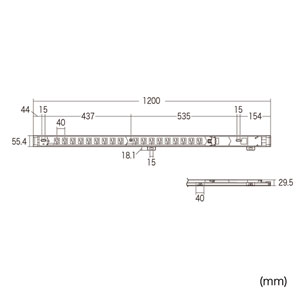 19インチサーバーラック用コンセント(20A・3P・18個口・3m) TAP