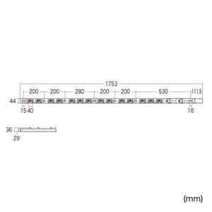 19インチサーバーラック用コンセント 200V(30A・IEC C13×28個口・3m