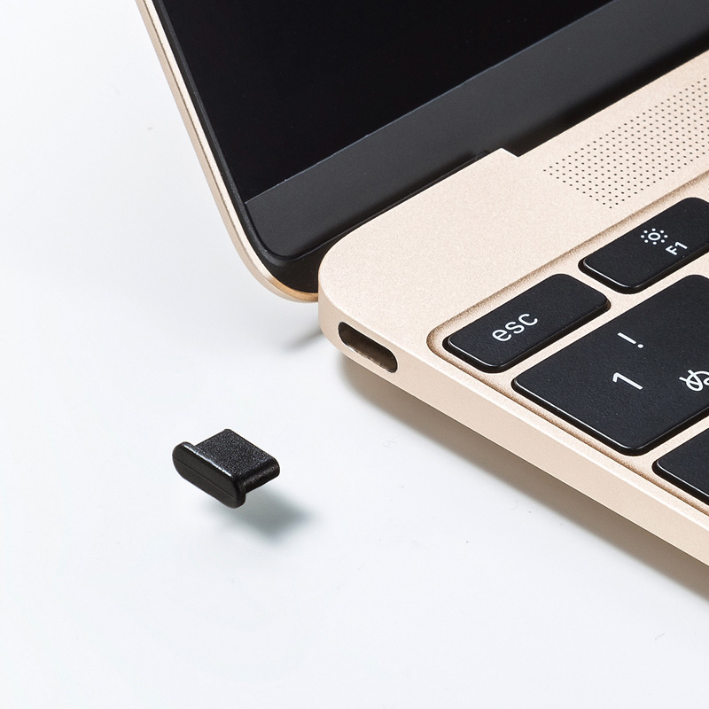 ノートパソコン 防塵キャップ パソコン用 13個入り ブラック USBキャップ コネクタカバー 保護キャップ 保護カバー シリコン ((S