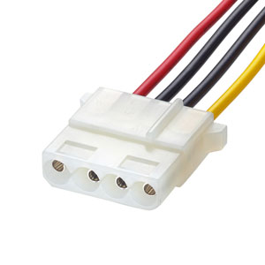 未使用　業務サーバー用　電源ケーブル　4M x 18本 電源ケーブル（0.15m・4pin電源オスー4pin電源メ） TK-PW72N2の