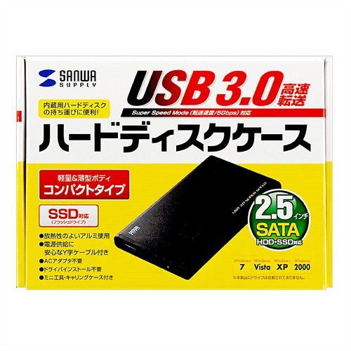 USB3.0Ή2.5C`n[hfBXNP[XiSATApj TK-RF253SAUL