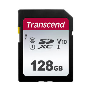 Transcend SDXCJ[h 128GB Class10 UHS-I U1 V10 TS128GSDC300S
