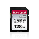 Transcend SDXCJ[h 128GB  UHS-I U3 V30 A2 TS128GSDC330S
