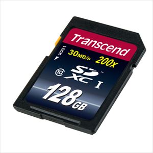 Transcend SDXCカード 128GB Class10 TS128GSDXC10TS128GSDXC10