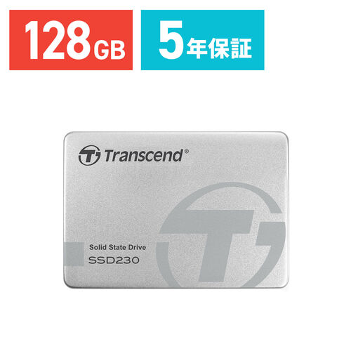 Transcend　128GB　2.5インチ　SATAIII　SSD　TS128GSSD230S