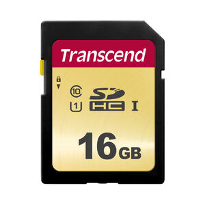 Transcend SDHCJ[h 16GB Class10 UHS-I  TS16GSDC500S