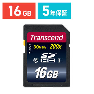 Transcend SDHCカード 16GB Class10 TS16GSDHC10の販売商品