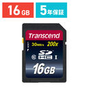 Transcend SDHCカード 16GB Class10 TS16GSDHC10