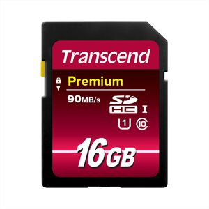 SDHCJ[h 16GB class10 UHS-IΉ Premium TranscendА TS16GSDU1iő]x 90MB/sj