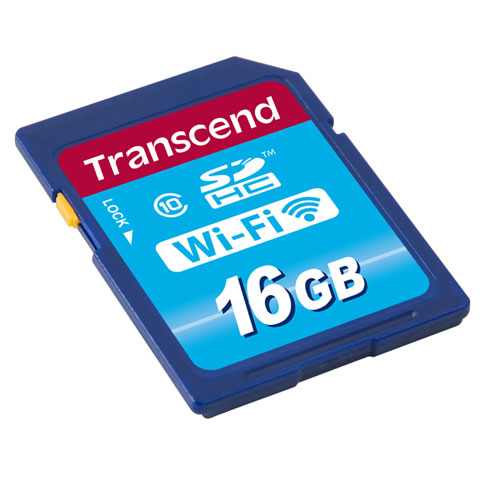 Transcend Wi-Fi SDJ[h 16GB Class10 TS16GWSDHC10 TS16GWSDHC10
