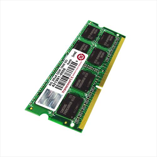 TRANSCEND DDR3L 1600Mhzノート用メモリ8Gx2
