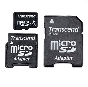 Transcend TS1GUSD 1GB Micro-Secure Digital Card 