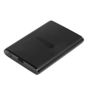【新品・未使用】ポータブルSSD 2TB　黒 Transcend ポータブルSSD 500GB ESD270C 小型 USB3.1 Gen2 Type