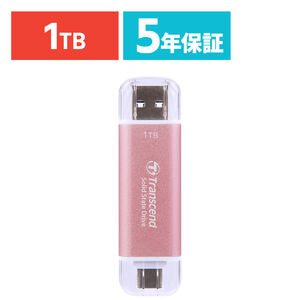 Transcend XeBbNSSD 1TB ESD310 |[^uSSD USB3.2 Gen2 Type-A C iPhone16Ή sN