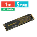 M.2 SSD 1TB PS5mF NVMe 1.4 PCIe Gen4~4 3D NAND Transcend 