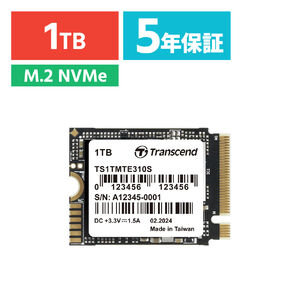 M.2 SSD 1TB NVMe PCIe Gen4~4 Type 2230  Read 5000MB/s SLCLbV MTE310S Transcend