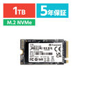 M.2 SSD 1TB NVMe PCIe Gen4�~4 Type 2242 ���� Read 5000MB/s SLC�L���b�V�� MTE410S Transcend��
