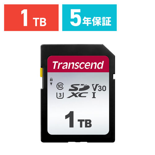Transcend SDXCカード 1TB Class10 UHS-I U3 V30 TS1TSDC300S TS1TSDC300S