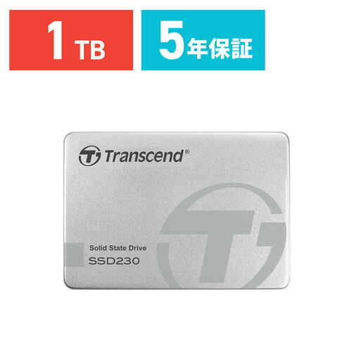 Transcend　1TB　2.5インチ　SATAIII　SSD　TS1TSSD230S