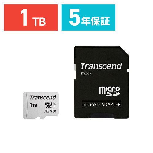 microSDXCJ[h 1TB Class10 UHS-I U3 U1 V30 A2 SDϊA_v^t Nintendo Switch ROG Ally Ή Transcend TS1TUSD300S-A