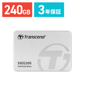 Transcend SATA-III 6Gb/s 2.5インチ SSD 240GB TS240GSSD220S ...