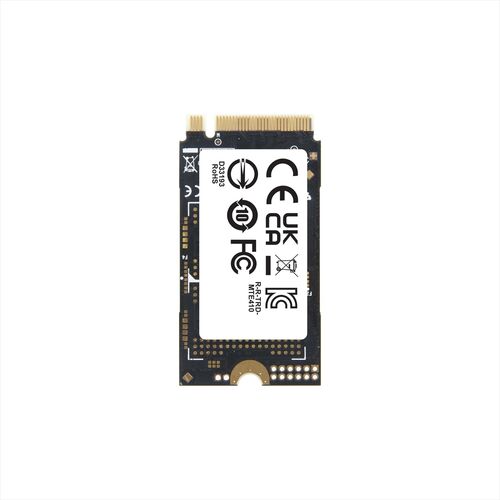 M.2 SSD 256GB NVMe PCIe Gen4~4 Type 2242  Read 3300MB/s SLCLbV MTE410S Transcend TS256GMTE410S