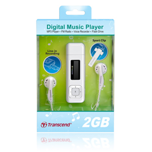 Transcend MP3v[[ T.sonic 330 TS2GMP330 2GB(FMWI) TS2GMP330