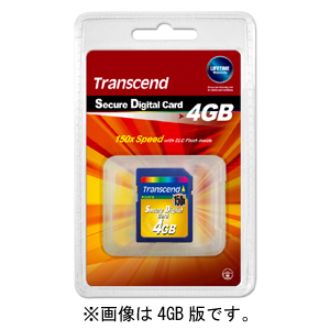SDJ[h 2GB TranscendА nCXs[h TS2GSD150 TS2GSD150