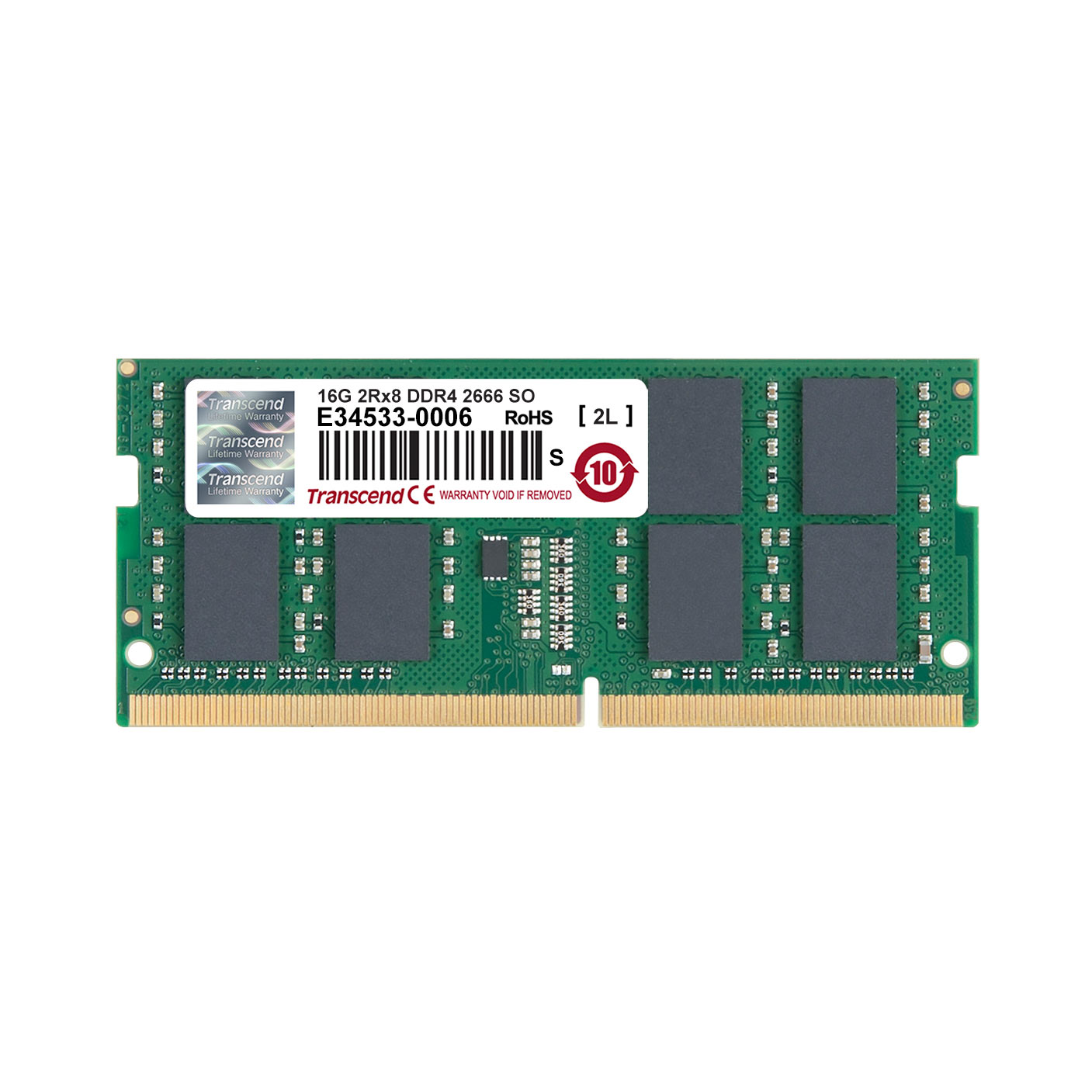 Transcend ノートPC用メモリ 16GB DDR4-2666 PC4-21300 SO-DIMM ...