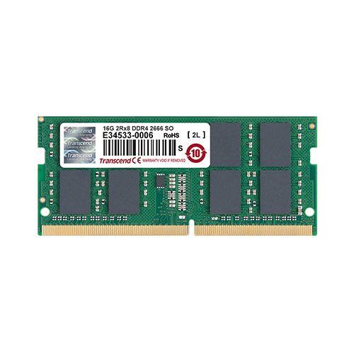 Transcend ノートPC用メモリ 16GB DDR4-2666 PC4-21300 SO-DIMM TS2GSH64V6B TS2GSH64V6B