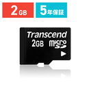 Transcend microSDJ[h 2GB TS2GUSDC