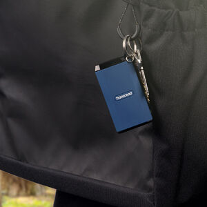 Transcend ポータブルSSD 2TB 最大2000MB/s 小型 耐衝撃 IPX5