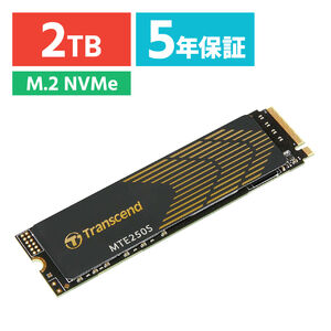 yZ[zM.2 SSD 2TB PS5mF NVMe 1.4 PCIe Gen4~4 3D NAND Transcend 