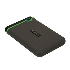 Transcend USB3.1 2.5インチ スリムポータブルHDD 耐衝撃 2TB